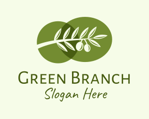 Natural Olive Branch  logo