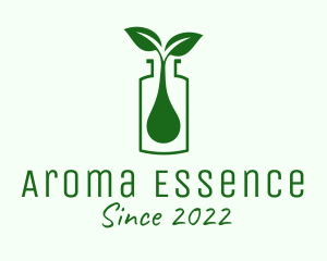 Organic Essential Oil Extract  logo design