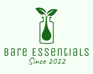 Organic Essential Oil Extract  logo design