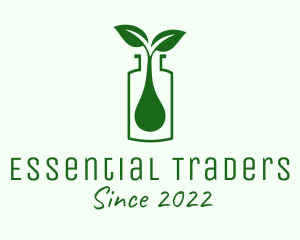 Organic Essential Oil Extract  logo design