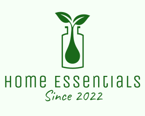 Organic Essential Oil Extract  logo design