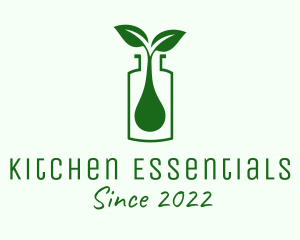 Organic Essential Oil Extract  logo design