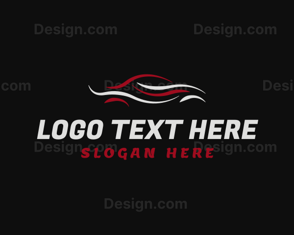 Automotive Fast Car Racing Logo