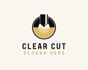 CNC Laser Cutter Technician logo design