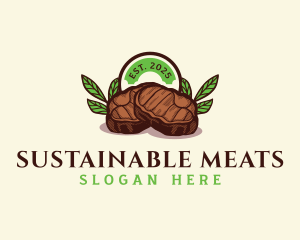 Rustic Steak Meat logo