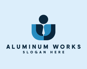 Professional Work Businessman  logo design