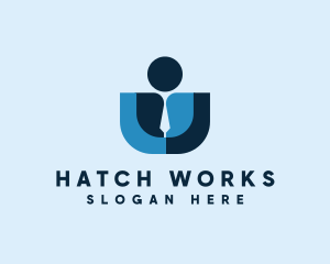 Professional Work Businessman  logo design