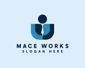 Professional Work Businessman  logo design