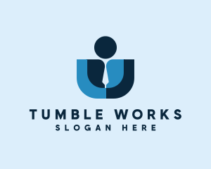 Professional Work Businessman  logo design