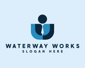 Professional Work Businessman  logo design