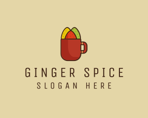 Natural Flavor Spices logo design