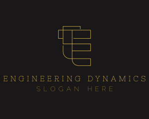 Construction Engineer Industrial logo