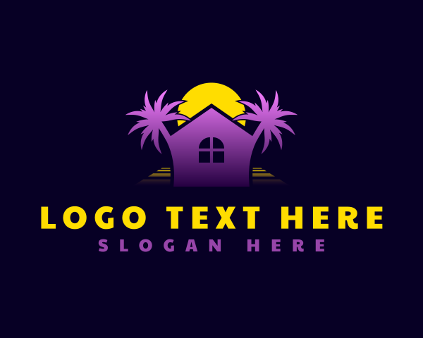 Palm Tree House logo