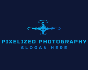 Floating Drone Device logo design