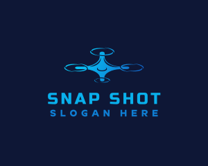 Floating Drone Device logo design