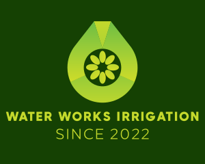 Citrus Water Beverage  logo design