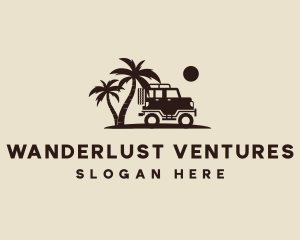 Vehicle Jeep Travel logo