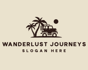 Vehicle Jeep Travel logo