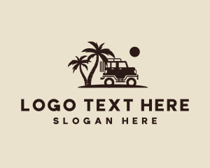 Vehicle Jeep Travel logo