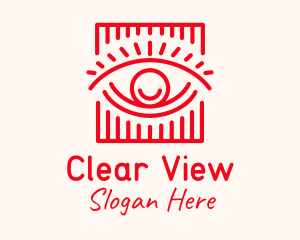 Red Optical Clinic logo design