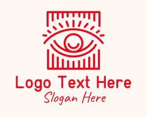 Ophthalmology - Red Optical Clinic logo design