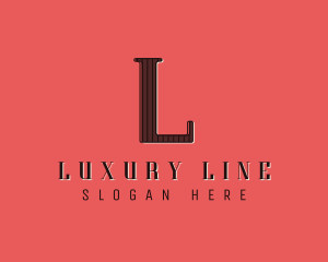 Stylish Brand Letter L logo design