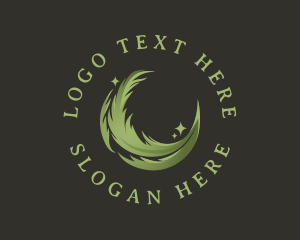 Natural Cannabis Marijuana logo