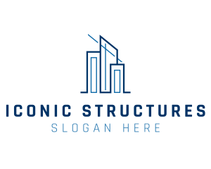 Engineering Building Structure logo design