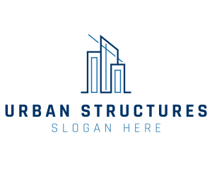 Engineering Building Structure logo design