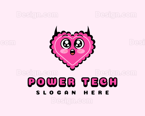 Naughty Heart Valentine Logo