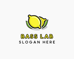 Lemon Fruit Citrus logo design