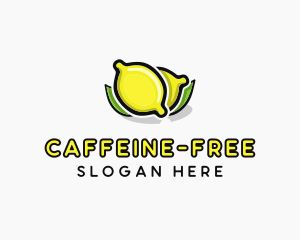 Lemon Fruit Citrus logo design