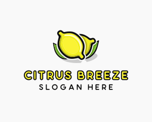 Lemon Fruit Citrus logo