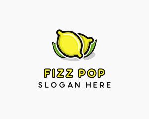 Lemon Fruit Citrus logo design