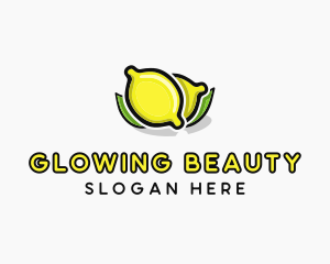 Lemon Fruit Citrus logo design