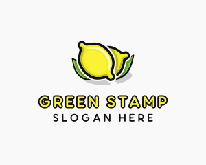 Lemon Fruit Citrus logo design