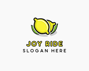 Lemon Fruit Citrus logo design