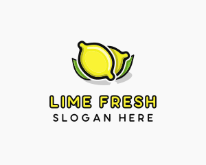Lemon Fruit Citrus logo