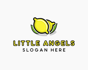 Lemon Fruit Citrus logo design