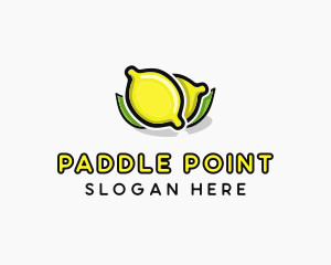 Lemon Fruit Citrus logo design