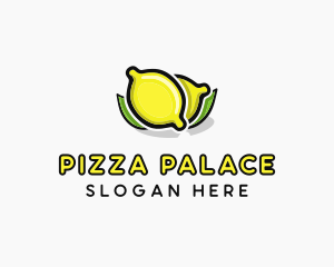 Lemon Fruit Citrus logo design