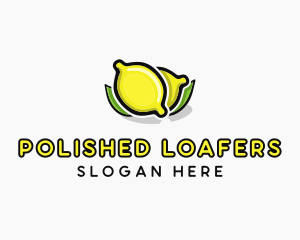 Lemon Fruit Citrus logo design