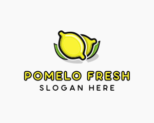 Lemon Fruit Citrus logo design