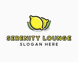 Lemon Fruit Citrus logo design