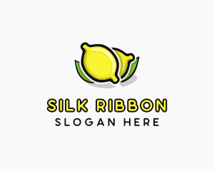 Lemon Fruit Citrus logo design