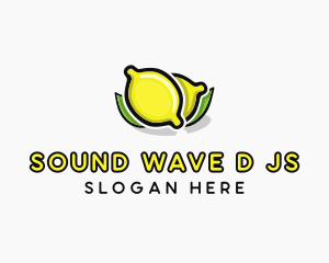 Lemon Fruit Citrus logo design