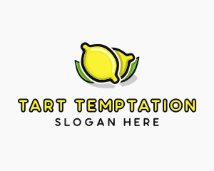 Lemon Fruit Citrus logo