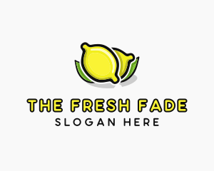 Lemon Fruit Citrus logo design