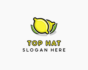 Lemon Fruit Citrus logo design