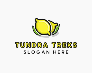 Lemon Fruit Citrus logo design